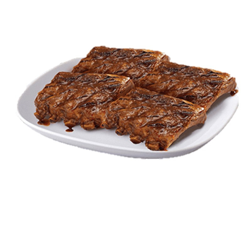 Honey Bourbon Rib and Chicken Platter Group Meal