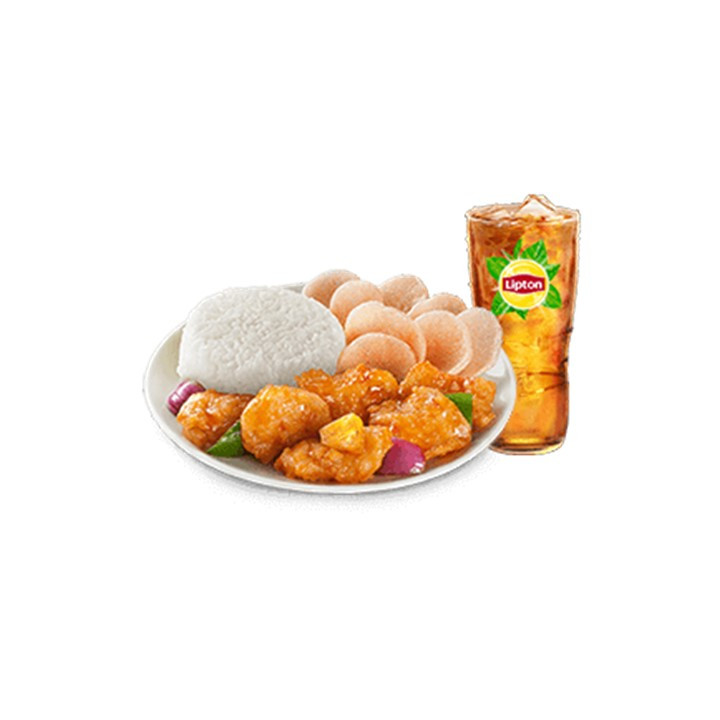 SM Deals Chowking Sweet n Sour Chicken Lauriat for P210