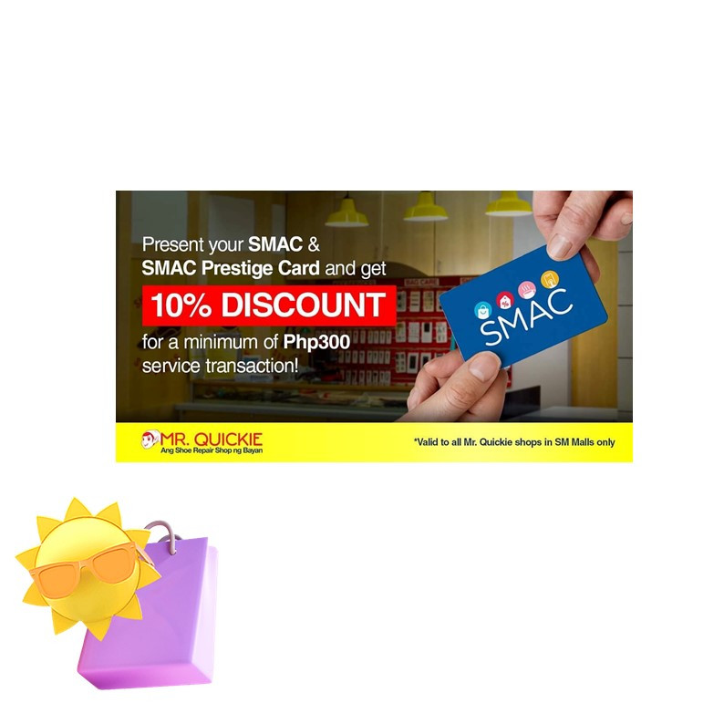 10% OFF MINIMUM P300 SERVICE TRANSACTION