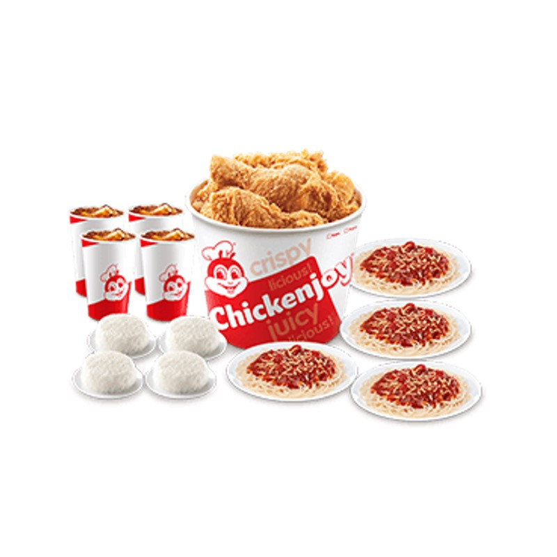 SM Deals Jollibee Chickenjoy Bucket w/ Rice, Jolly Spaghet...