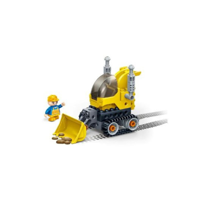 Best Seller! Construction Vehicle Big Building Blocks Bulldozer P599