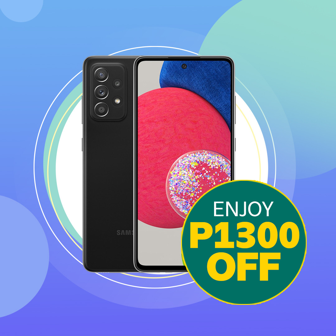 P1,300 Off Samsung A52S Smartphone