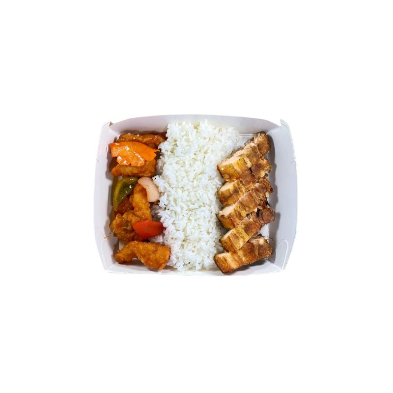Giligan's Combo Meal 4 _ MP Lechon Kawali with 1_2 MP Sweet & Sour Fish Fillet Combo with Rice ₱245.00