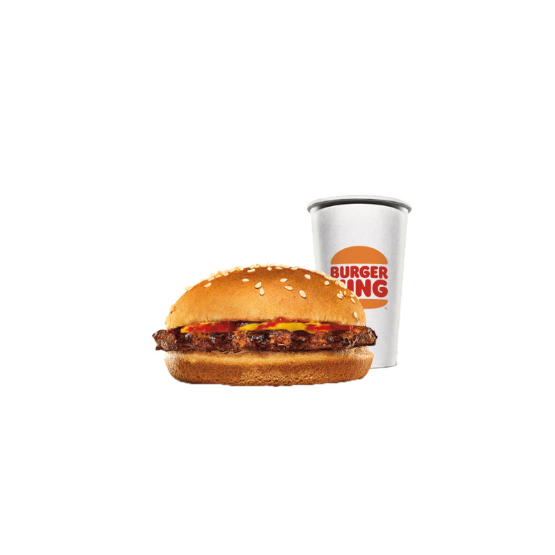 SM Deals FlameGrilled Hamburger Combo BURGER KING