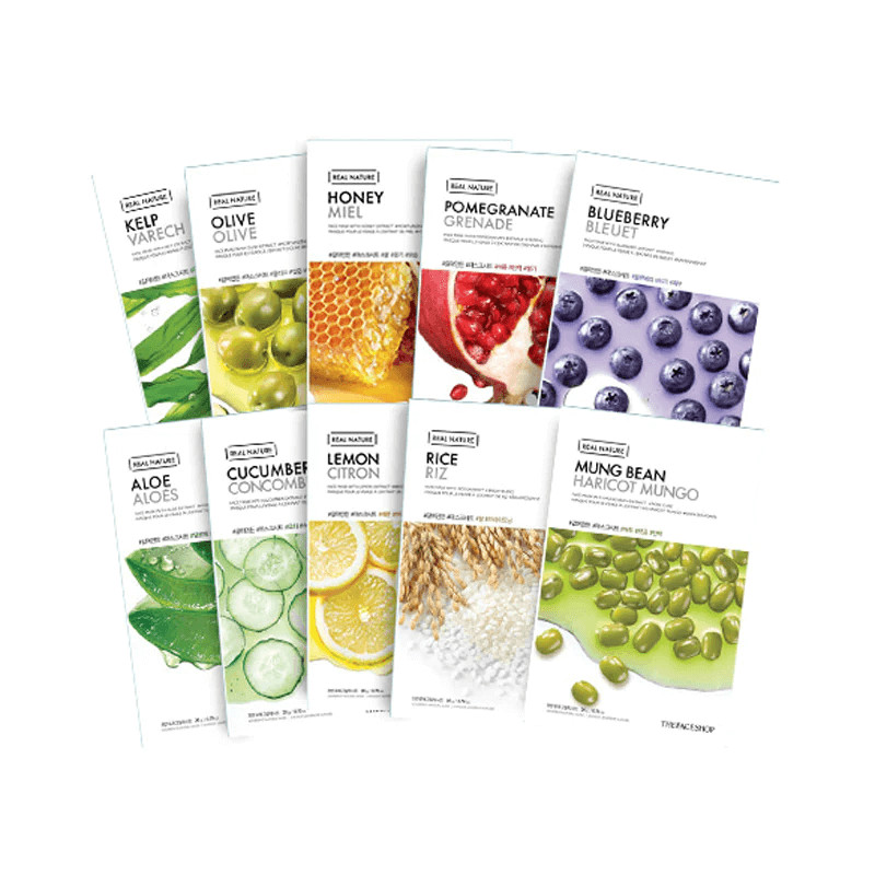 Buy 5 Get 5 Real Nature Mask Sheet