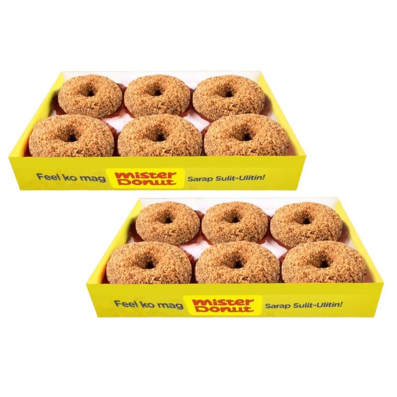 Premium Choco-Coffee Cake Donut For As Low As P37